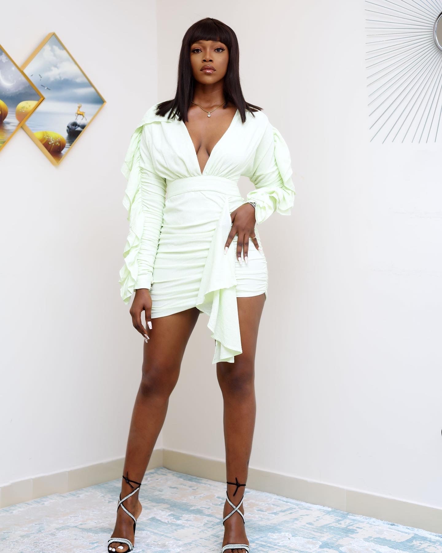 Pale Green Chic and modern design