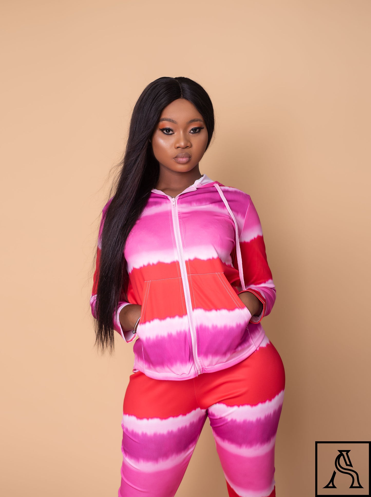 Tie-Dye Hoodie and Jogger Set
