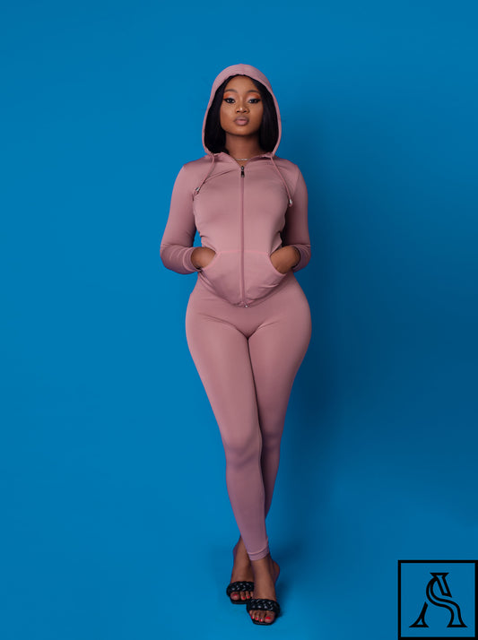 Women's Pink Workout Set Comfortable and stylish activewear