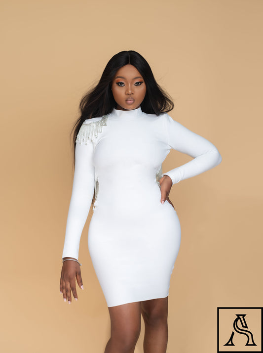 Elegant White Bodycon Dress Chic fashion for every occasion