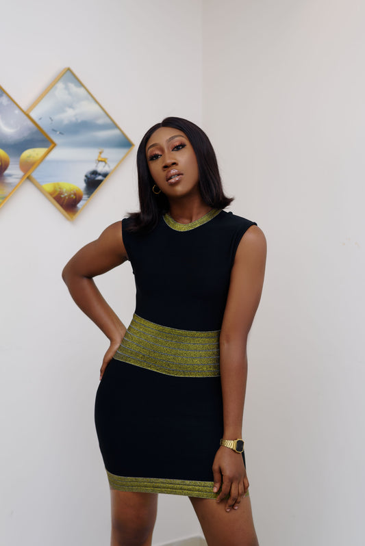 Black Gold Chic and Trendy