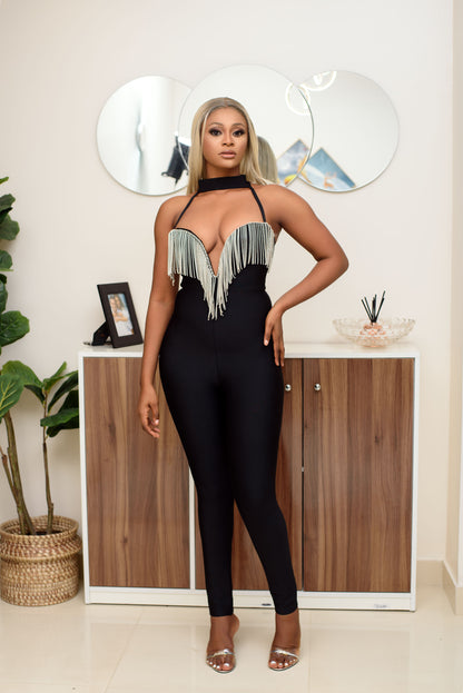 Elegant Black Jumpsuit Stylish and Comfortable