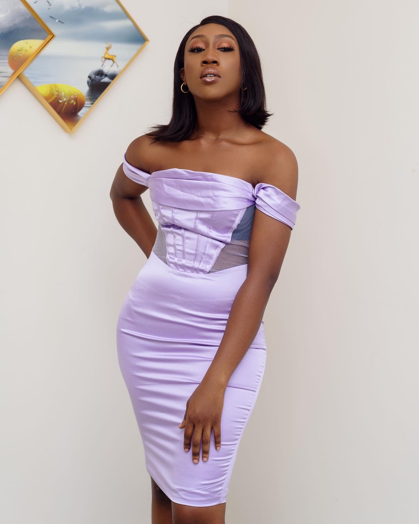 Satin Purple Perfect for special occasions