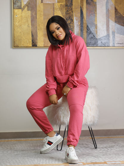 Pink Tracksuit Comfort and style combined