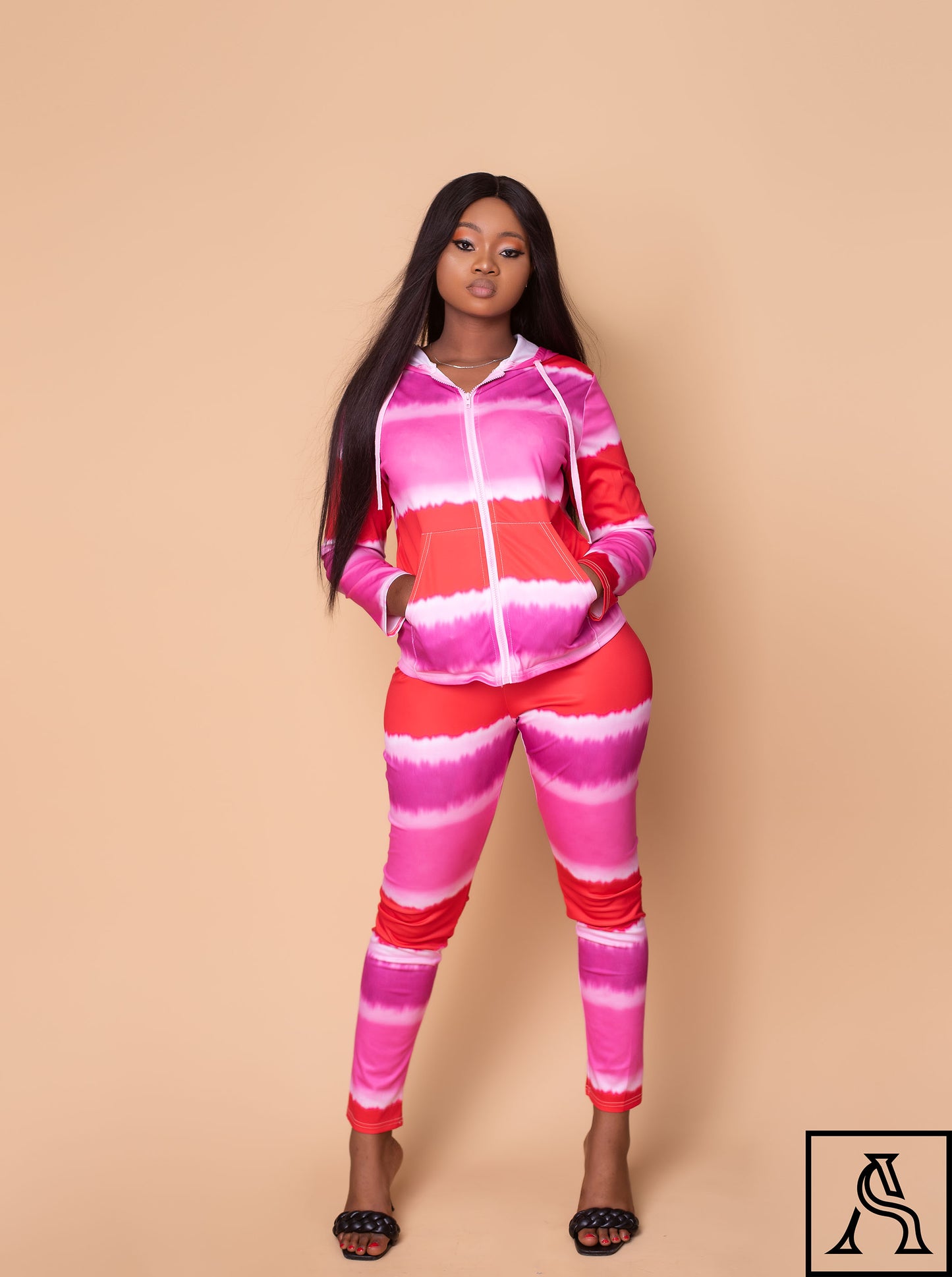 Tie-Dye Hoodie and Jogger Set